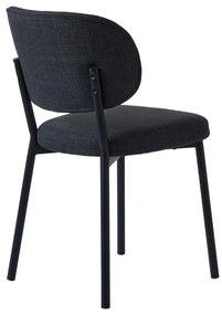 Тъмносив трапезен стол Fowler – Unique Furniture