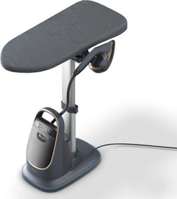 Уред за вертикално гладене с пара Philips All-in-one 8500 AIS8540/80, 2200W, 1.2 л, 6 bar, 90 гр/мин, 2 настройки, OptimalTEMP, Регулируема дъска, Тъмносив/златист