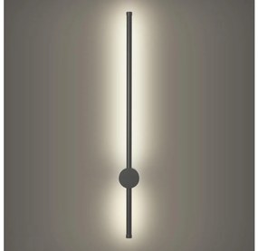 Brilagi - LED външно стенно осветително тяло AURA LED/12W/230V 4000K IP54 антрацит