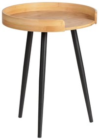 Бамбукова кръгла масичка за кафе ø 40 cm Loft - Wenko
