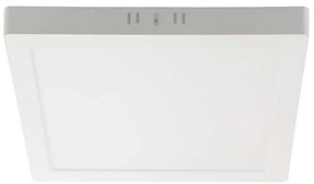 LED Плафониера LED/6W/230V 4000K 12x12 см бял