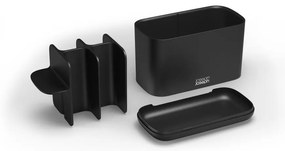 Черна пластмасова стойка за четки за зъби EasyStore – Joseph Joseph