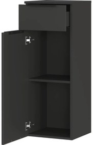 Висок висящ шкаф за баня в антрацитен цвят 36x93 cm Crandon - Germania