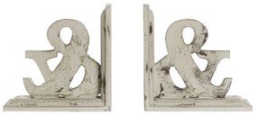 Raamatutugi DKD Home Decor Дървен MDF 26 x 12 x 26 cm