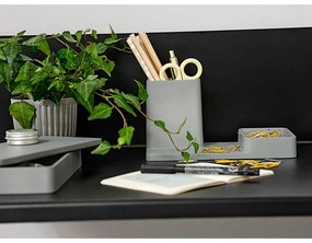 Органайзер за канцеларски материали от цимент Pebble - Zone