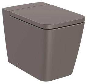 Тоалетна чиния Roca SQUARE - A347537660, долепена до стената, двойно оттичане, 36x56x40см