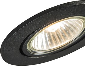 Интелигентен вграден спот черен регулируем вкл. Wifi GU10 - Cisco