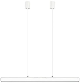 Бяло LED затъмняващо се висящо осветително тяло Hazel Branch – UMAGE