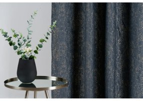 Тъмносиньо-сива завеса 135x280 cm Wayland - Mendola Fabrics