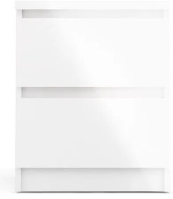 Бяло нощно шкафче Naia - Tvilum