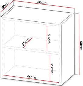 Окачен шкаф Капитал I-естествен
