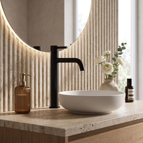 Смесител за баня Rea Lungo Black High