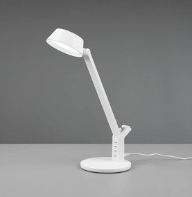 LED затъмняваща се настолна лампа в матово бял цвят (височина 40 cm) Ava – Trio