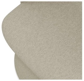 Бежов тапициран трапезен стол Kalo – Makamii