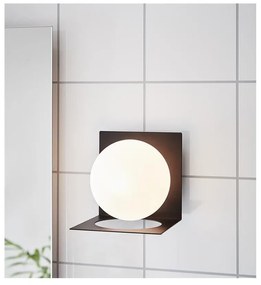 Черна стенна лампа Zenit - Markslöjd