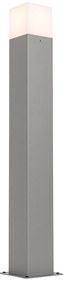 Модерна външна подова лампа сива 70 см IP44 - Denmark