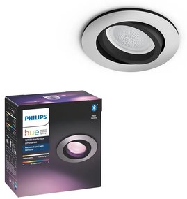 Philips 50451/48/P7 - LED RGBW Лампа за вграждане Hue CENTURA 1xGU10/5,7W/230V
