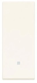 VIMAR 30020.B Традиционен еднополюсен ключ Linea, 1P 250 V~ 10 AX 1М, опц. подсветка, White,