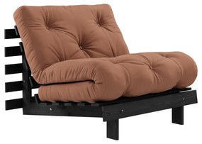 Кресло в тухлен цвят Roots Black Night – Karup Design