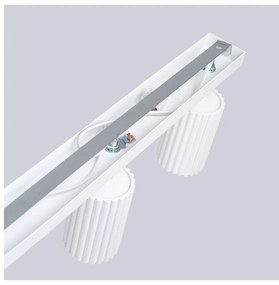 Бял прожектор 6,5x45 cm Gleam – Sollux