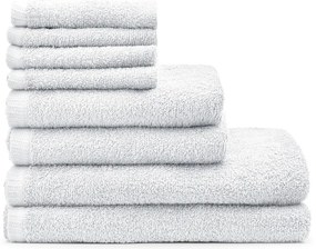 Бели бързосъхнещи памучни хавлии и кърпи за баня в комплект 8 бр. Quick Dry – Catherine Lansfield