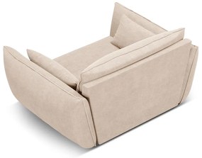 Бежов фотьойл Vanda - Mazzini Sofas