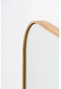 Стенно огледало с дъбова рамка , 41 x 114 cm Gaze - Wireworks