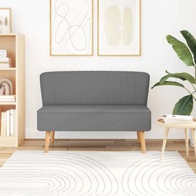 244070 vidaXL Диван, плат, 117x55,5x77 см, светлосив