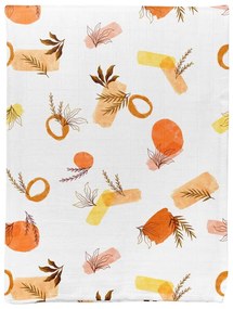 Бяло муселиново бебешко одеяло 75x100 cm Rhapsody – Mijolnir