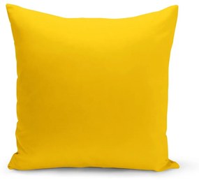 Жълта декоративна възглавница Kate Louise Lisa, 43 x 43 cm