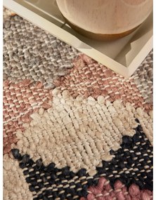 Сив ръчно изработен ютен килим 80x150 cm Roya Parsa – Elle Decoration