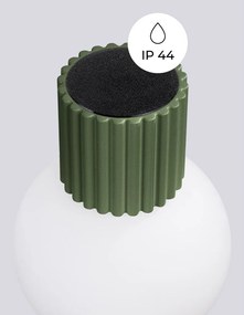 Зелена стенна лампа ø 12 cm Orbital – Sollux