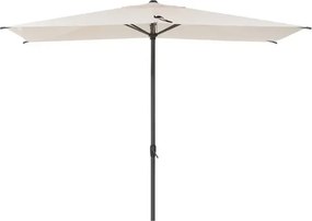 Прав накланящ се чадър Hesperide Loompa, 2x3 m - Пшеница/Глина