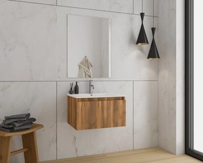 Комплект за баня Drop Gemini 75 slim-кафяв