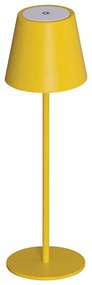 Kanlux 36323 - LED Димируема настолна лампа INITA LED/1,2W/1800 mAh IP54 жълт