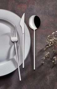 Комплект прибори (18 броя), цвят Хром