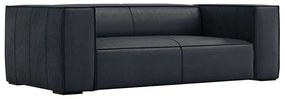 Тъмносин кожен диван 212 cm Madame – Windsor &amp; Co Sofas