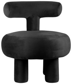 Черно кадифено кресло Abrazo – Leitmotiv