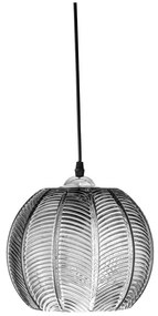 Сиво висящо осветително тяло със стъклен абажур ø 22 cm Adar – Bloomingville