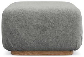 Сива модулна табуретка от букле Ailani – Makamii