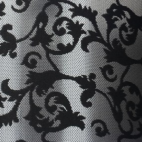 Полилей БРУНАТЕ, бял, абажури Нормандия Черен, 3xE27