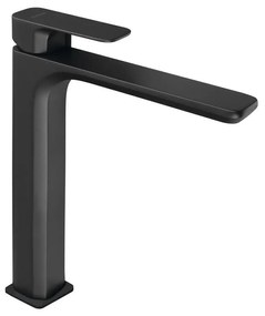 Матово-черна стояща батерия за мивка Spy – Sapho