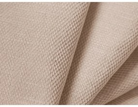 Бежово двойно тапицирано легло с място за съхранение с включена подматрачна рамка 140x200 cm Colonel – Cosmopolitan Design