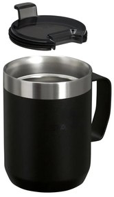 Черна термочаша от неръждаема стомана 230 ml Stay-Hot Camp Mug Black – Stanley