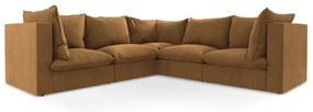 Теракотен ъглов диван Manao – Makamii