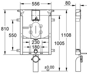 Казанче За Стена Grohe Single Brick