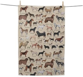 Кърпа 70x50 cm Dogs - Little Nice Things