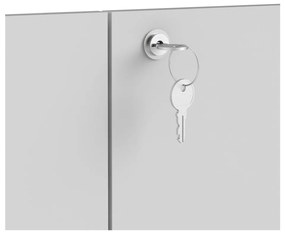 Бял компонент - врата 84x105 cm Prima - Tvilum