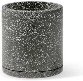 Комплект от 2 тъмносиви саксии, ø 26 cm Terrazzo - Bonami Selection