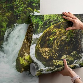 Фототапет планински водопад